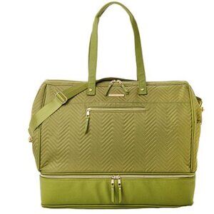 Marcy McKenna Hamptons Modern Design Weekender Tote Sage NWT